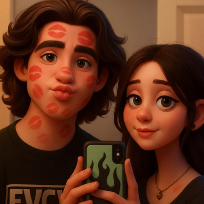 Portret Personalizat Stil Desen Animat. Portretul Tău ca dintr-un Film de Animație Realist!