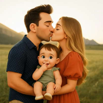 Portret Personalizat Stil Desen Animat. Portretul Tău ca dintr-un Film de Animație Realist!