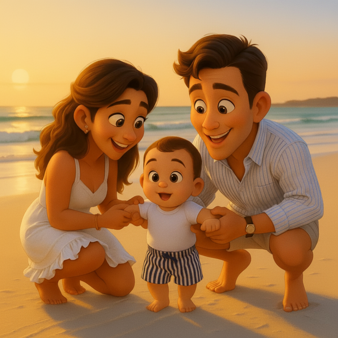 Portret Personalizat Stil Desen Animat. Portretul Tău ca dintr-un Film de Animație Realist!