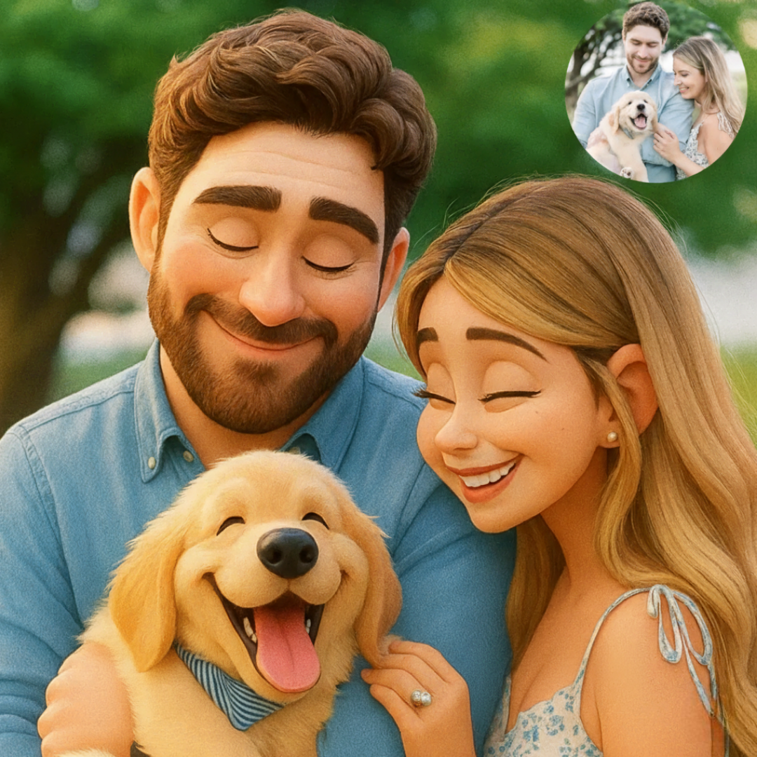 Portret Personalizat Stil Desen Animat. Portretul Tău ca dintr-un Film de Animație Realist!